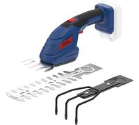 ASFASFq-Güde Kit d'entretien de jardin avec batterie GPS 18-0 (18 V, accessoire de cisaillement à gazon, cisaille à hérissons/arbustes, râteau)
