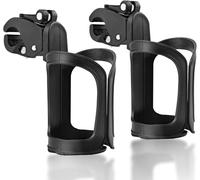 Asfasfq-Gvolatee 2 Pièces Porte-Bouteille De Vélo, Universel Rotation 360 Degrés Réglable Porte-Gobelet Pour Poussette Sans Vis, Pour Chariots, Vélos De Montagne, Déambulateurs, Fauteuils Roulants (N