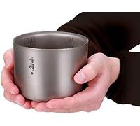 ASFASFq-H300 Titanium empilable à Double paroi Tasse