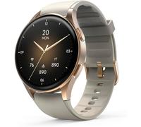 Asfasfq-Hama Montre Connectée Gps Intégré 8900"" (Montre Sport, Écran Amoled 1,32"", Fonction Prise D¿Appels, Contrôle Vocal Alexa, Altimètre Barométrique, Ip68), Dorée