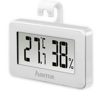 ASFASFq-Hama Thermomètre/hygromètre ""Mini"" (batterie, CR2025, noir, 65 mm, 10 mm, 40 mm) Blanc