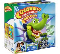 Asfasfq-Hasbro Gaming B04081750 Croc¿Dentiste Jeu D'adresse (Français Non Garanti) Version Espagnole/Portugaise 26.9 X 26.7 X 14.5 Multicolore