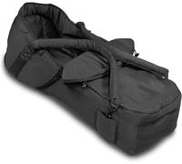Asfasfq-Hauck Couffin Bébé Souple 2 En 1, Nacelle Bebe Universelle Transformable En Chancelière, Compatible Poussette Avec Harnais 5 Points, Facile À Nettoyer, Noir