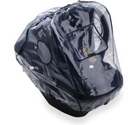 ASFASFq-hauck Habillage Pluie Cosy Universel avec Ouverture pour le Transport, Fenêtre de Contact, Troux d'Aération, Pourtour Élastique, Parfaite Mise en Place, Rangement Compact - Transparent