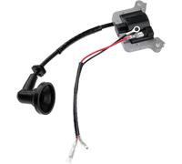 ASFASFq-Hicello Bobine d'Allumage 62mm pour Débroussailleuse, Bobine Allumage avec Câble pour Multifonction 4 en 1, Tondeuse, Coupe-Herbe, Taille-Haie 43CC 52CC