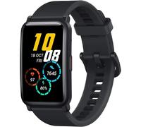 Asfasfq-Honor Watch Es Montre Connectée Intelligente Homme Femme Sport Smartwatch Fréquence Cardiaque Surveillance Spo2¿Sms Notification, 1.64¿¿Amoled 5atm, Fitness Tracker Podometre,5atm Étanche,Noi