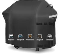 ASFASFq-Housse de barbecue 7138 de 122 cm pour Weber Spirit 200 Series, Spirit E210, S210, E210, 215 Grills 2, Grills 2, Grills 2, anti-décoloration, imperméable et résistant aux UV 600D