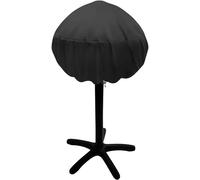 ASFASFq-Housse De Barbecue, Bache Barbecue Exterieur, Housse De Gril Ronde, Couverture De Grill Imperméable, Anti-Poussière UV, avec Sangle, pour Barbecue George Foreman et Barbecue Sphérique(Noir, 4