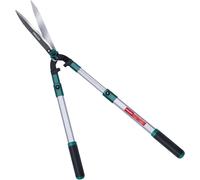 ASFASFq-HYCHIKA Cisaille Haie Telescopique 111CM, Taille Haie Manuel, Cisailles à Haies, Lames en Acier Trempé, Lames de 214 MM, Cisaille de Jardin Pour Tailler les Haies et les Buissons