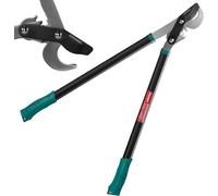 ASFASFq-HYCHIKA Ébrancheur télescopique pour bois frais Coupe Branche 74CM, Sécateur Long Manche, Taille Branche, Cisaille de Jardin, Diamètre Cuts Ø50 mm max., Lames en Acier Trempé