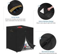 ASFASFq-IBC Housse de Protection pour Réservoir d'eau 1000 L Bache Couverture Réservoir IBC d'eau de Pluie Housse Cuve 1000L Anti UV Imperméable Couverture Container Réservoir IBC 120x100x116cm