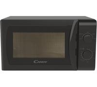 ASFASFq-Idea CMW20SMB Four Micro-ondes 700 W 20L, Fonction Décongélation, Plateau Tournant, Noir