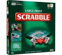 Asfasfq-Ideal Scrabble À Grands Caractères : Planche Supplémentaire Avec Texte Et Lettres En Gros Caractères Clairs Jeux Mots Pour 2 À 4 Joueurs À Partir De 10 Ans, 11213, Vert, Planche : 3