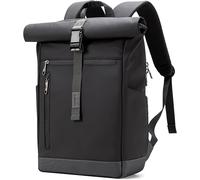 ASFASFq-Inateck Sac à Dos Femme Homme Antivol, Sac Ordinateur 15-17 Pouces Sac à Dos Vélo Résistant aux Éclaboussements, avec Port d'Écouteurs/Câble et Zip d'Accès Rapide