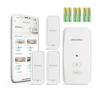ASFASFq-INKBIRD ITH-11-B Thermomètre Hygromètre Bluetooth et IBS-M2S-B Passerelle WiFi Combinaison, Enregistreur Temperature Humidite Interieur Exterieur, Surveillance à Distance APP, Stockage de Don
