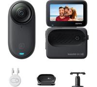 Asfasfq-Insta360 Go 3s Noir Minuit (128gb) - Petite Caméra De Vlog 4k, Pov Mains Libres, Montage Partout, Stabilisation, 140 Min D'autonomie, Étanche À 10 M, Édition Ia, Pour Voyage, Vlog