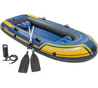Asfasfq-Intex - 68370np - Set Bateau 3 Places Challenger 3 (Inclus Rames Et Gonfleur)