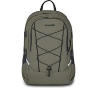 Asfasfq-Invicta Sac À Dos De Travail Invict-Act Plus, Gris, Double Compartiment Avec Poche Pc 14"", Poche Gourde Et Fond Renforcé, Grand Sac À Dos Polyvalent De 29 L Pour Bureau Et Université, Pour Ho