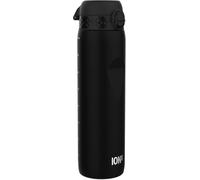 Asfasfq-Ion8 Gourde 1l, 1000ml, Anti-Fuite, Facile À Ouvrir, Verrouillage Sécurisé, Poignée De Transport, Lavable En Lave-Vaisselle, Sans Bpa, Idéale Pour Le Sport Et La Salle De Sport, Noir