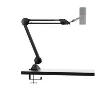 ASFASFq-IXTECH Microphone Boom Arm Stand, Heavy Duty Adjustable Mic Stand with Cable Ties, Desk Mount Arm Stand for Gaming Streaming Podcasting (MEDIUM).