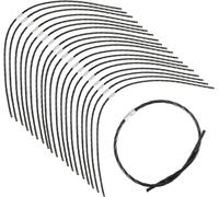 ASFASFq-JAMHER Lot de 20 Fils de Rechange F016800431 avec les coupe-bordures AFS 23-37, 37 cm × 3,5 mm pour tondre les pelouses