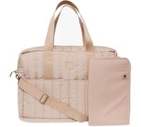 Asfasfq-Jollein Sac À Langer Puffed Moos - Biscuit - Imperméable - Pour Poussette - Multifonction - Marron Clair