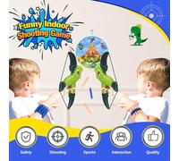 ASFASFq-Jouet Enfant 3 4 5 6 7 8 9 10 Ans Garçon, Jouets Arc et Flèche pour Enfants 3-12 Ans Jeux Exterieur Garçon 3-8 Ans Cadeaux Garçon Fille 3-12 Ans Dinosaure Jouets de Tir à l'arc pour Enfants