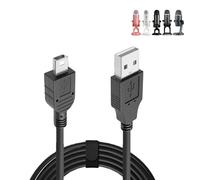 ASFASFq-JZK Câble mini USB de 2 m pour microphone Blue Yeti, USB A 2.0 vers Mini B Câble d'alimentation et de charge pour microphone USB Blue Snowball iCE
