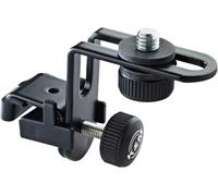 ASFASFq-K&M 24030 Support de microphone pour batterie Noir - filetage 3/8"" - Support pour microphones - acier, avec amortisseur de vibrations