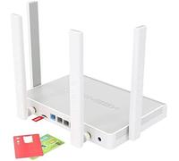 ASFASFq-Keenetic Hero 4G (Version Allemande du Pack) AC1300 Modem-routeur 4G Wi-FI Double Bande Compatible SIM, Emballage en Allemand, Interface utilisateur multilingue