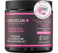 Asfasfq-Kerargan - Masque Capillaire Ultra Réparateur À La Kératine 500ml Pour Cheveux Abîmés Et Stressés - Fortifie, Lisse Et Protège - Sans Sulfate, Ogm, Huile Minérale