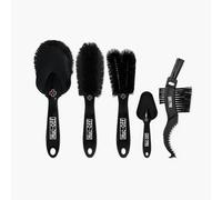 Asfasfq-Kit De Brosses Pour Vélo 5 Pièces De Qualité Supérieure - 5 Brosses De Vélo Avec Poils En Nylon Durable Et Manches Ergonomiques En Caoutchouc Pour Moins De Choc