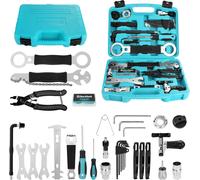 Asfasfq-Kit D'outils De Réparation Pour Vélo 41 Pièces Avec Mallette Pratique, Ensemble D'outils De Vélo Portable Pour La Réparation Des Pneus, Des Chaînes Et Du Pédalier