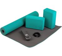 Asfasfq-Kit Yoga Complet Pour Débutants Flow Avec Tapis De Yoga, Brique Et Sangle