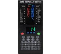 Asfasfq-Koto - Royal Dart Scorer, 40 Jeux Avec 427 Variantes, Indicateur Du Score & Matériel De Montage, Pour 8 Joueurs