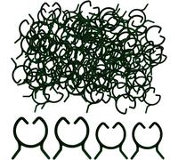 ASFASFq-KSBBHDS Lot de 200 pinces à plantes pour grimper, raccords de plantes, outils de jardinage, pinces d'entraînement parfaites pour soutenir les légumes et les fruits