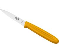 Asfasfq-Kuhn Rikon Swiss Knife Serrated Knife Stainless Steel Vegetable Knife With Blade Guard Stainless Steel Yellow