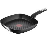 ASFASFq-Lagostina Intensive Pro Grille anti-adhésive 26 x 26 cm, grill avec revêtement titane anti-rayures, cuisson rapide, technologie Thermo-Signal, adaptée à toutes les sources de chaleur, y compr