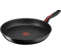 Asfasfq-Lagostina Ligne Rouge Poêle Antiadhésive Ø 32 Cm, Induction, Gaz Et Four Anti-Rayures, Indicateur De Cuisson Thermosignal, Fond En Acier Inoxydable Et Aluminium, Poignée En Silicone Antidérap