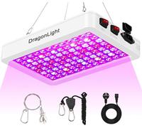 ASFASFq-Lampe de culture LED BW1000 à spectre complet avec UV IR, double puce LED avec câble de 3 m pour serre et plantes d'intérieur, légumes et fleurs, blanche