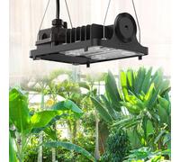 ASFASFq-Lampe Horticole LED Dimmable 700W, Lampe de Culture Plantes à Spectre Complet, Lampe de Serres IP54 Étanche à Économie d'Énergie 90% pour Germination Croissance Floraison (PPF 103 umol/s)
