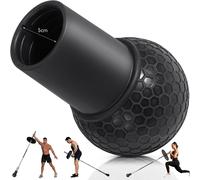 Asfasfq-Landmine Attachment Pour Barre Musculation 50 Mm, Robuste Portable 360° T Bar Row Landmine Support Barres D'haltères Balle Caoutchouc Naturel Pour 2¿ Barre Olympique Accessoires