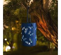 ASFASFq-Lanterne solaire en forme de papillon - Lampe de table décorative à suspendre - Étanche - Pour fête, terrasse, arbre, intérieur et extérieur