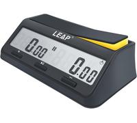 Asfasfq-Leap Horloge D'échecs Minuterie Numérique Améliorée Avec Fonction De Compte À Rebours Bonus Et Retard Pour Jeux D'échecs Et Jeux De Société À 2 Joueurs Bleu Marine