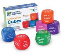 Asfasfq-Learning Resources Dés De Conversation Enfant, Dès 6 Ans, Story Cubes Mousse Souple Pour Développer L¿Expression Orale, Ressources Maternelle, Ice Breaker École Et Famille