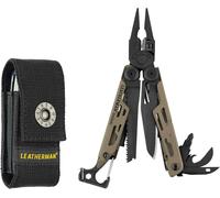 Asfasfq-Leatherman Signal Outil Multifonction - 19 Outils Pour Le Camping Et La Survie - Marron