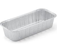 ASFASFq-Lèchefrites, Lot de 6, adaptées aux modèles Smokefire/Summit & Genesis de la série 400, barquettes de récupération de Graisse, Peuvent également être utilisées pour Griller - Argent (6498)