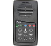 ASFASFq-Lecteur de Bible Audio Parlant, Lecteur de Son HiFi avec Lumière LED, capacité 8G, Lecture de Mémoire, Alimentation Solaire et Batterie 350 MAh (Anglais KJV avec français avec araméen)