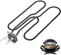 ASFASFq-LéMent Chauffant 66631, éLéMents Chauffants De Rechange pour Grill éLectrique éLéMent Chauffant 230v Compatible avec Q140, Q1400 Grill 2200w éLéMents Chauffants pour Gril éLéMent Chauffant