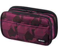 Asfasfq-Lihit Lab Trousse À Stylos À Triple Fermeture Éclair, 20 X 8,9 X 11,9 Cm, Camouflage Marron (A7556-133)